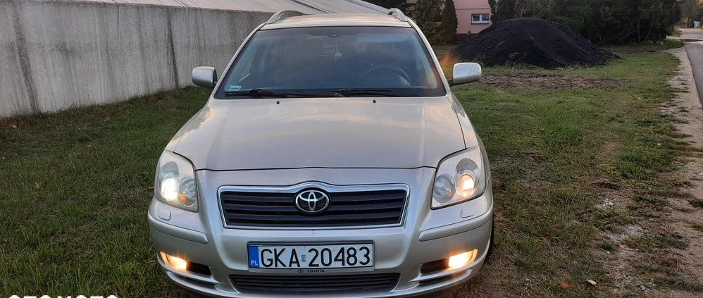 Toyota Avensis cena 13500 przebieg: 276231, rok produkcji 2004 z Pniewy małe 301